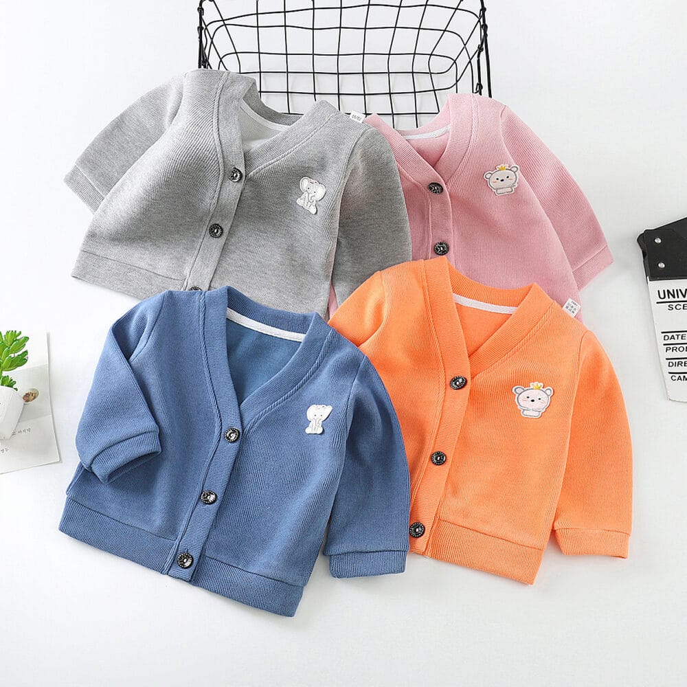 Cardigan in cottone per bambini