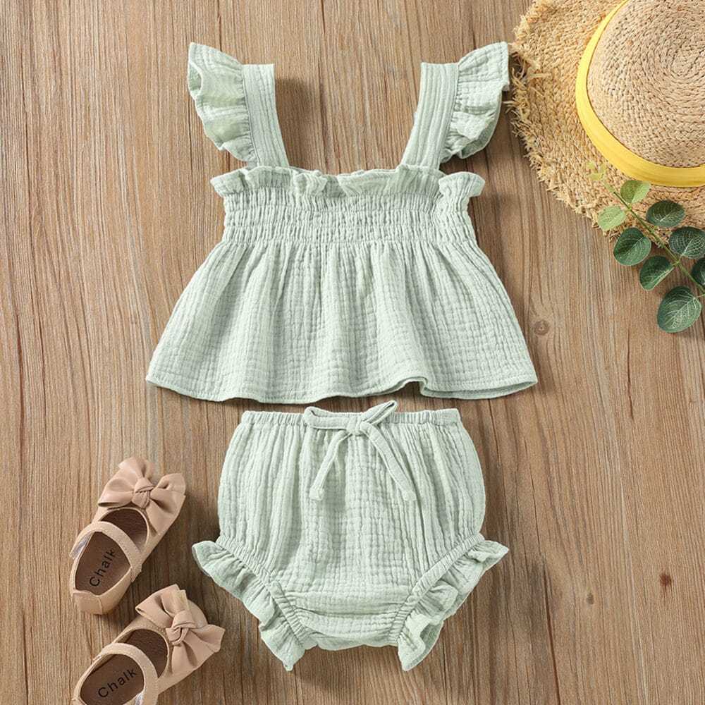 Vestitino in cottone bambina