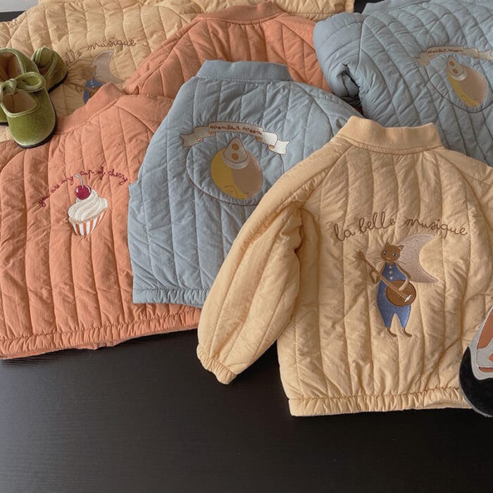 Geacă din bumbac pentru copii