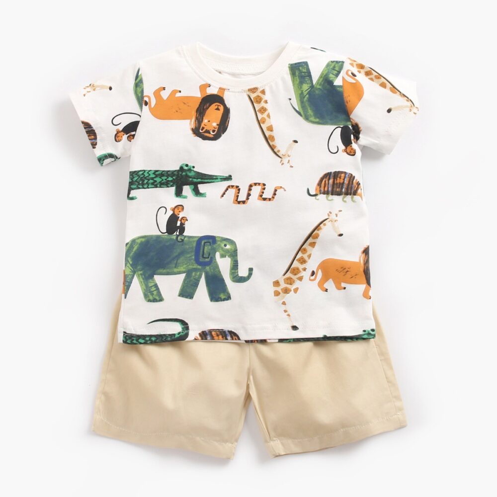 Completo safari estivo in cotone