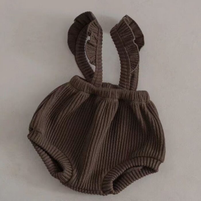 Salopetă din bumbac reiat